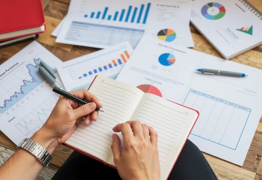 Osoba robiąca notatki, symbolizująca zbieranie informacji przed konsultacją.