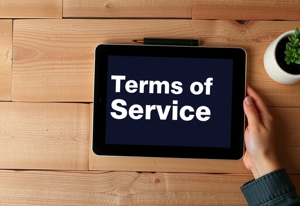 Osoba vyplňující online formulář na tabletu